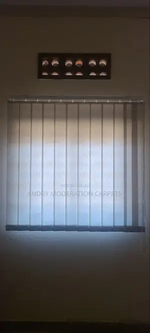 Light Grey Office Blind Curtains