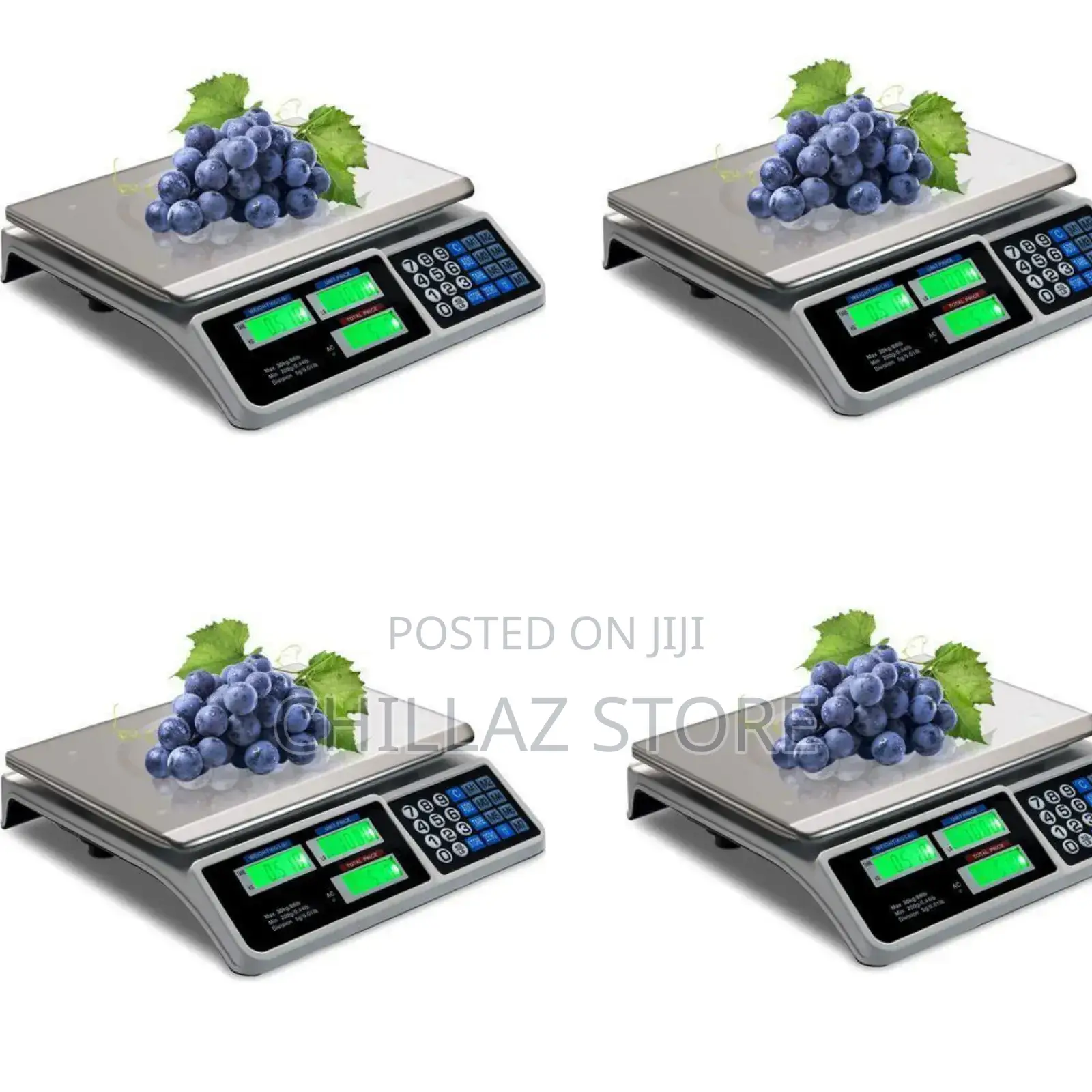Digital Commercial Weighing Scale.