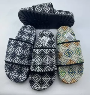 Ptinted Slides Sandals