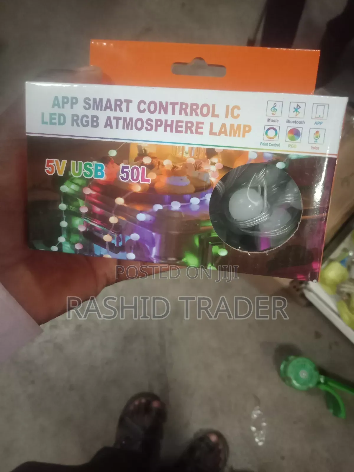 App Smart Control Ic Led RGB Atmosphere Lamp