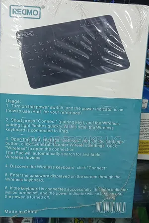 RM _921 Wireless Keyboard