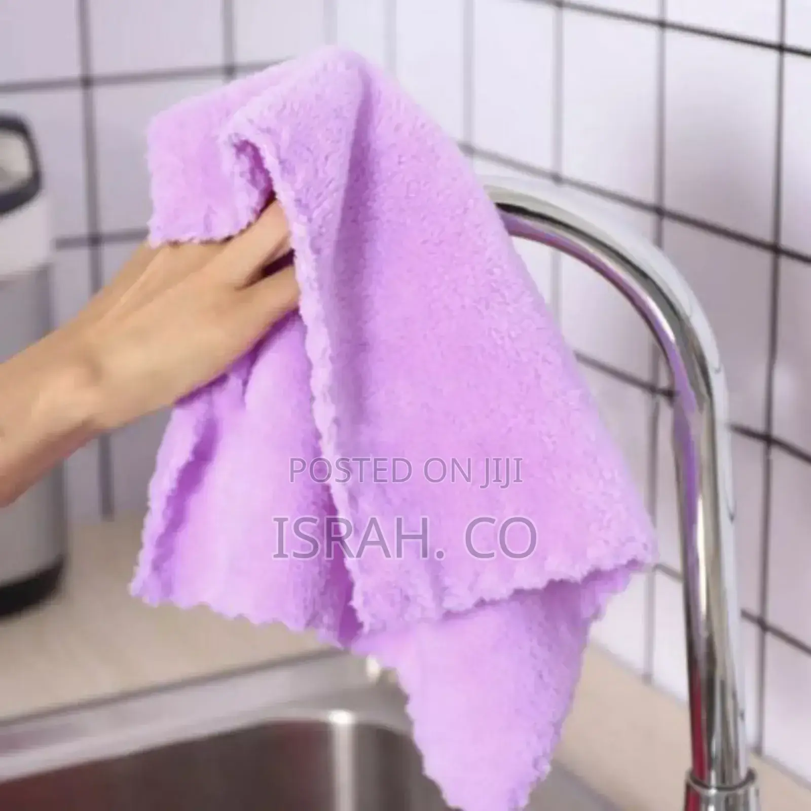 4 Piece Microfiber Kitchen Dish Cleaning Drying Towels