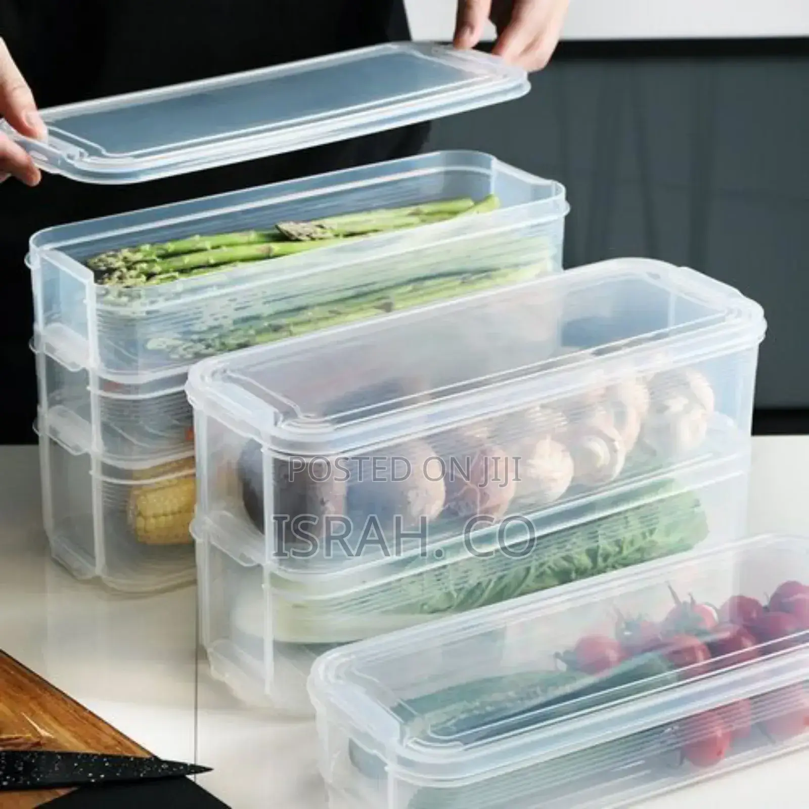 3 Layer Food Storage Fridge Container Boxes-