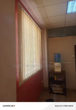 Cream Vertical Blind Curtains
