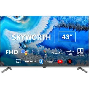 Skyworth 43" Smart TV | Google TV, Free-to-Air, Netflix-