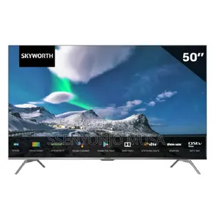 Skyworth 50" UHD Smart TV | Android TV, HDR, Dolby Atmos-