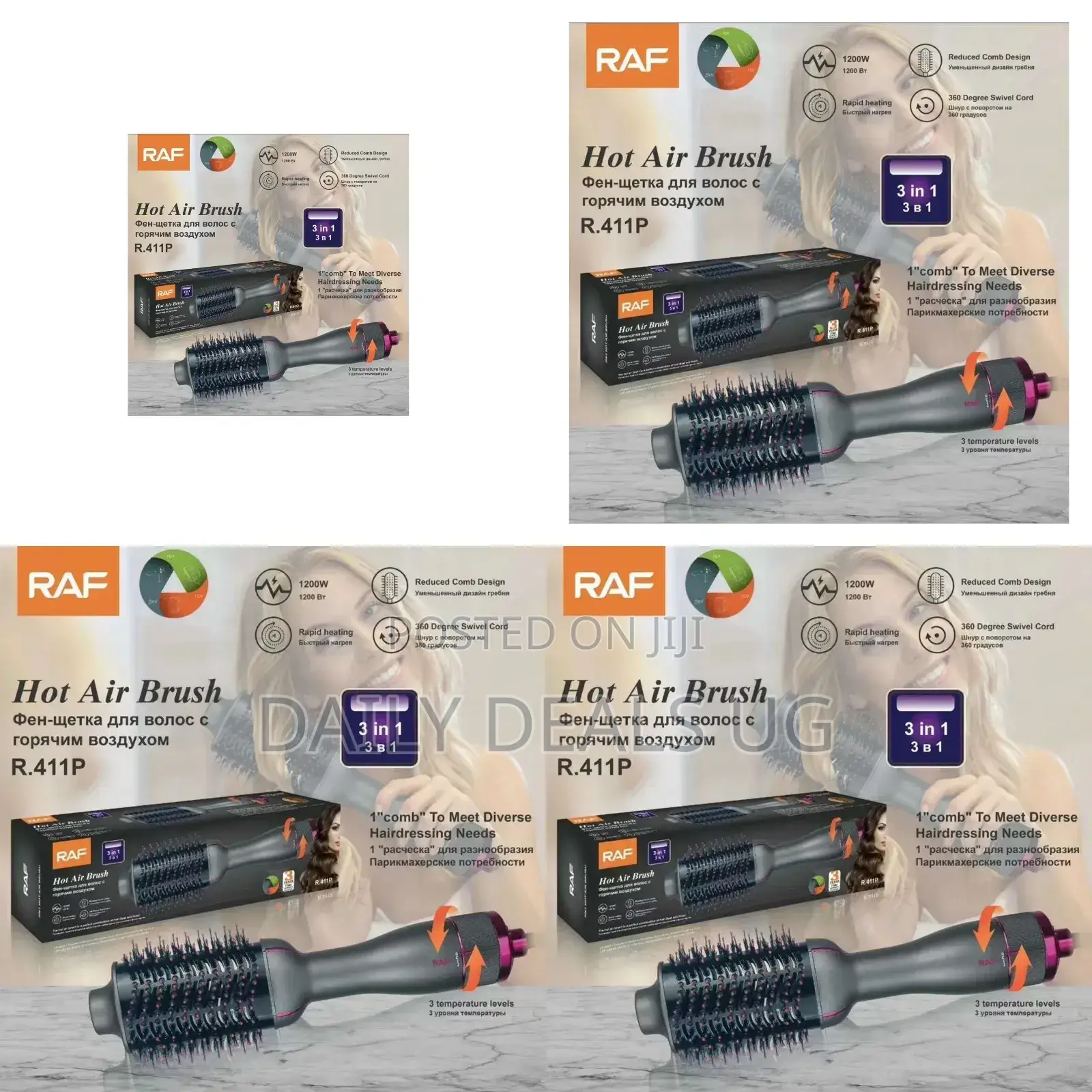 Electric Tag Hair Comb