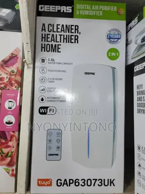 Geepas 2in1 Top Quality Digital Air Purifier and Humidifier