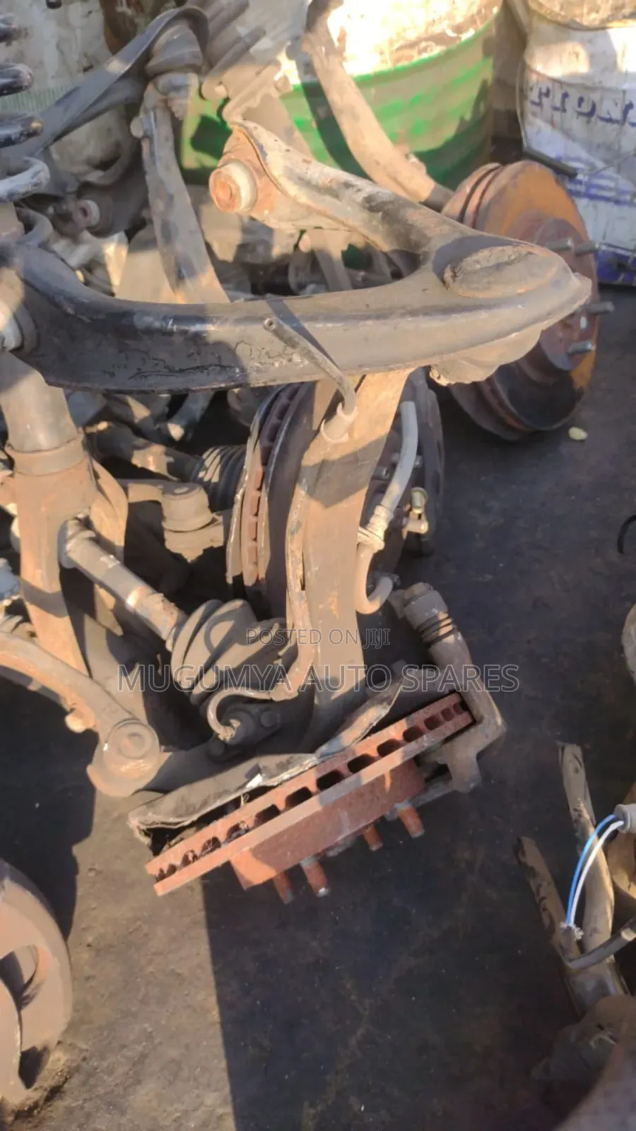 Honda CR-V Front Hub, Disc, Caliper and Suspension Plate