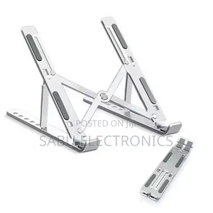 Foldable Portable Aluminium Laptop and Tablet Stand