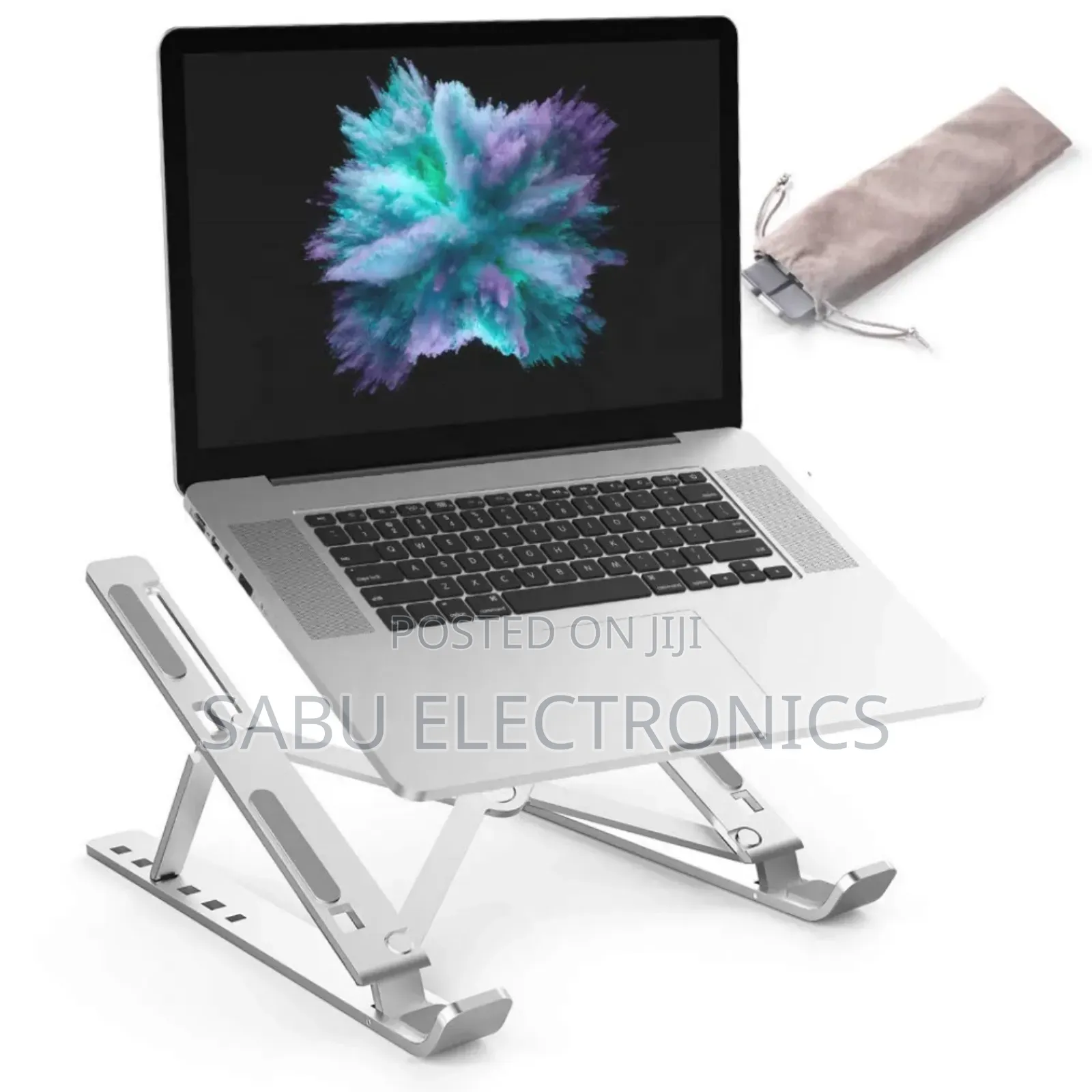 Foldable Portable Aluminium Laptop and Tablet Stand