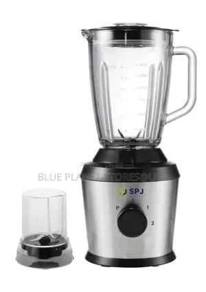 SPJ 1.5litres Glass Blender With a Grinder \\ BLINU-15L06