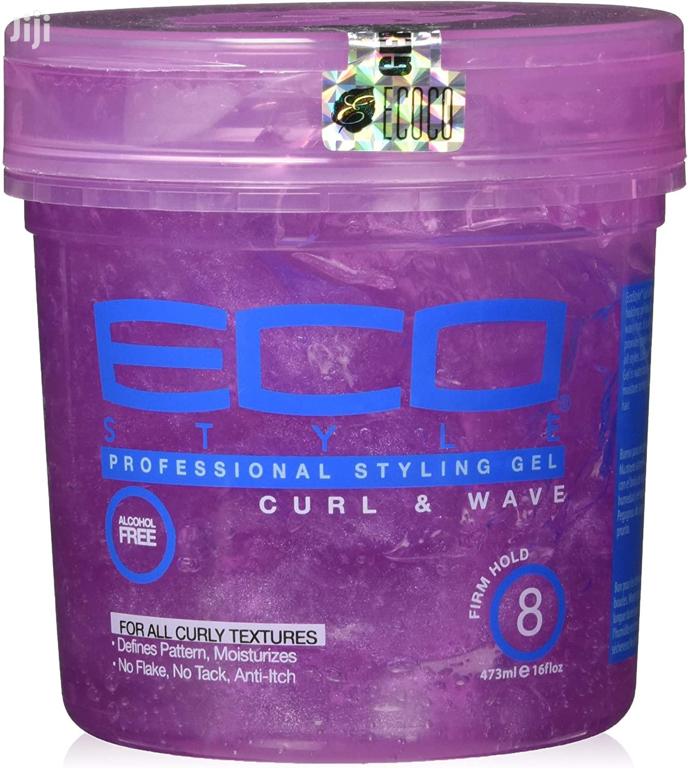 Eco Professional Styling Gel Curl And Wave 473ml in Kampala Hair