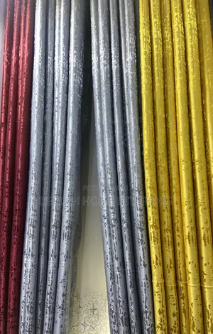 Muzira Yellow Curtain and Qrey Plus Maroon