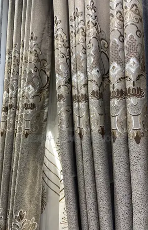 Golden Brown Curtain Per Ready Meter