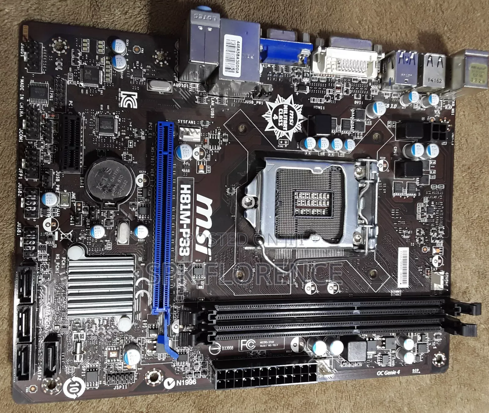 Msi H81M - P33 Gaming Motherboard