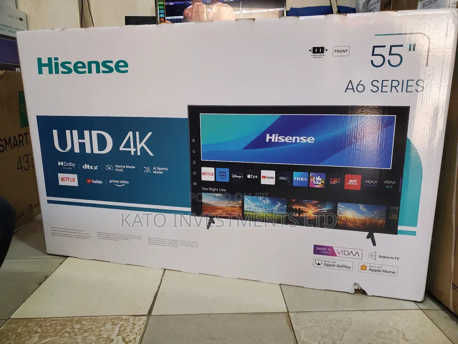Hisense 55 Inches (Uhd ) DTS