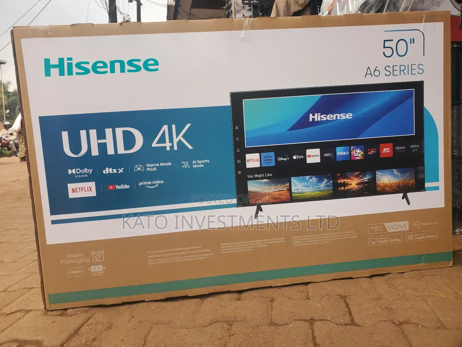 Hisense 50inches Uhd (Vida)