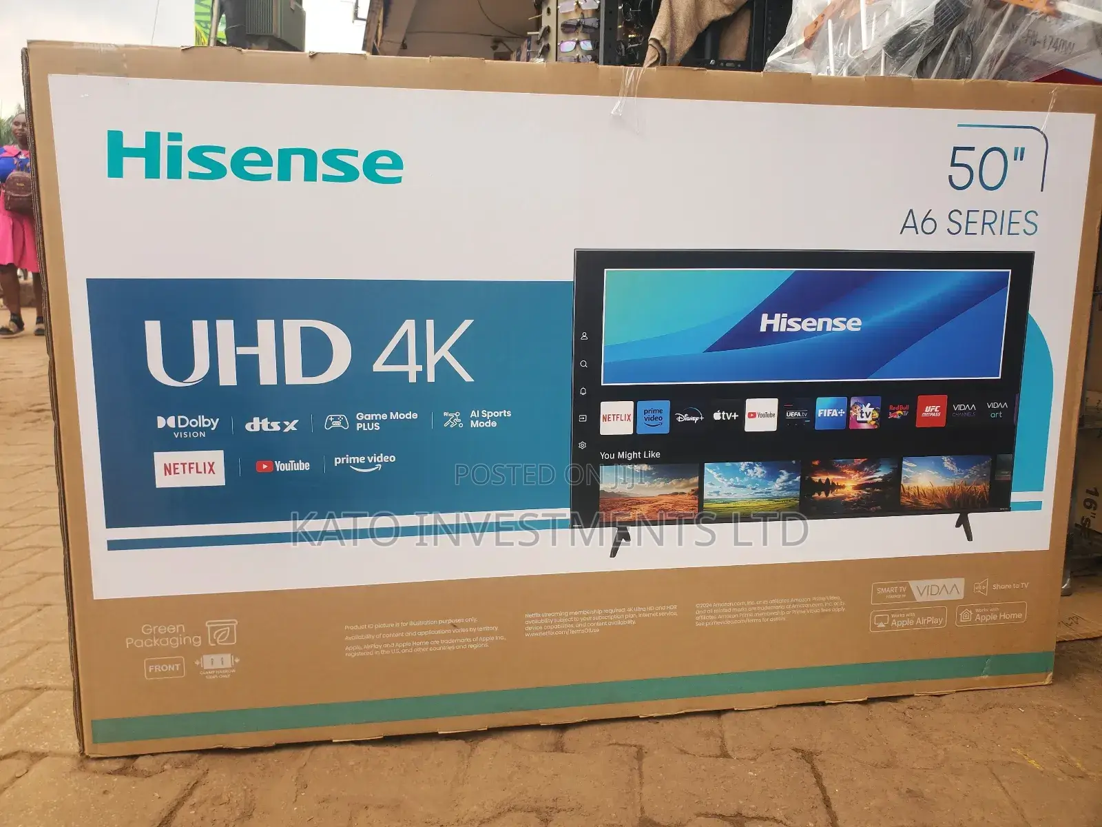 Hisense 50inches Uhd (Vida)