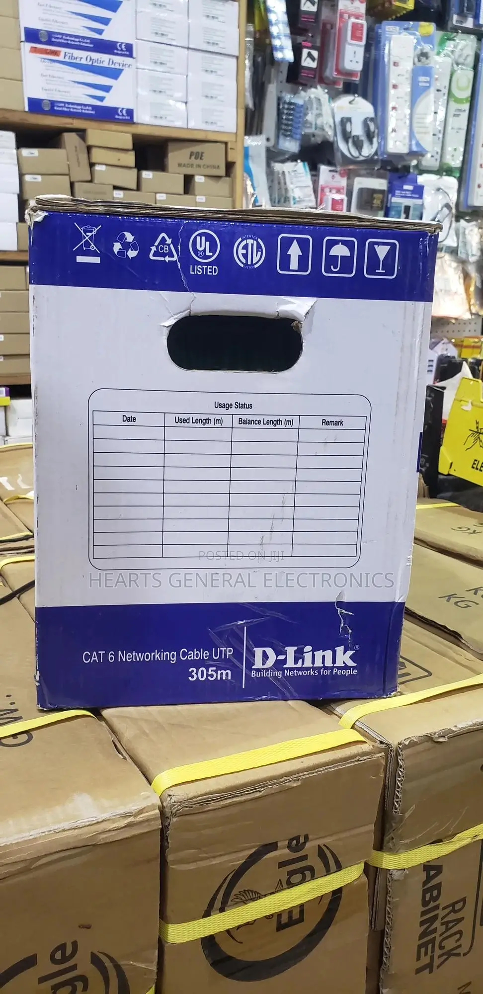D-Link Cat6 Ethernet Cable Pure Copper ( 305M )