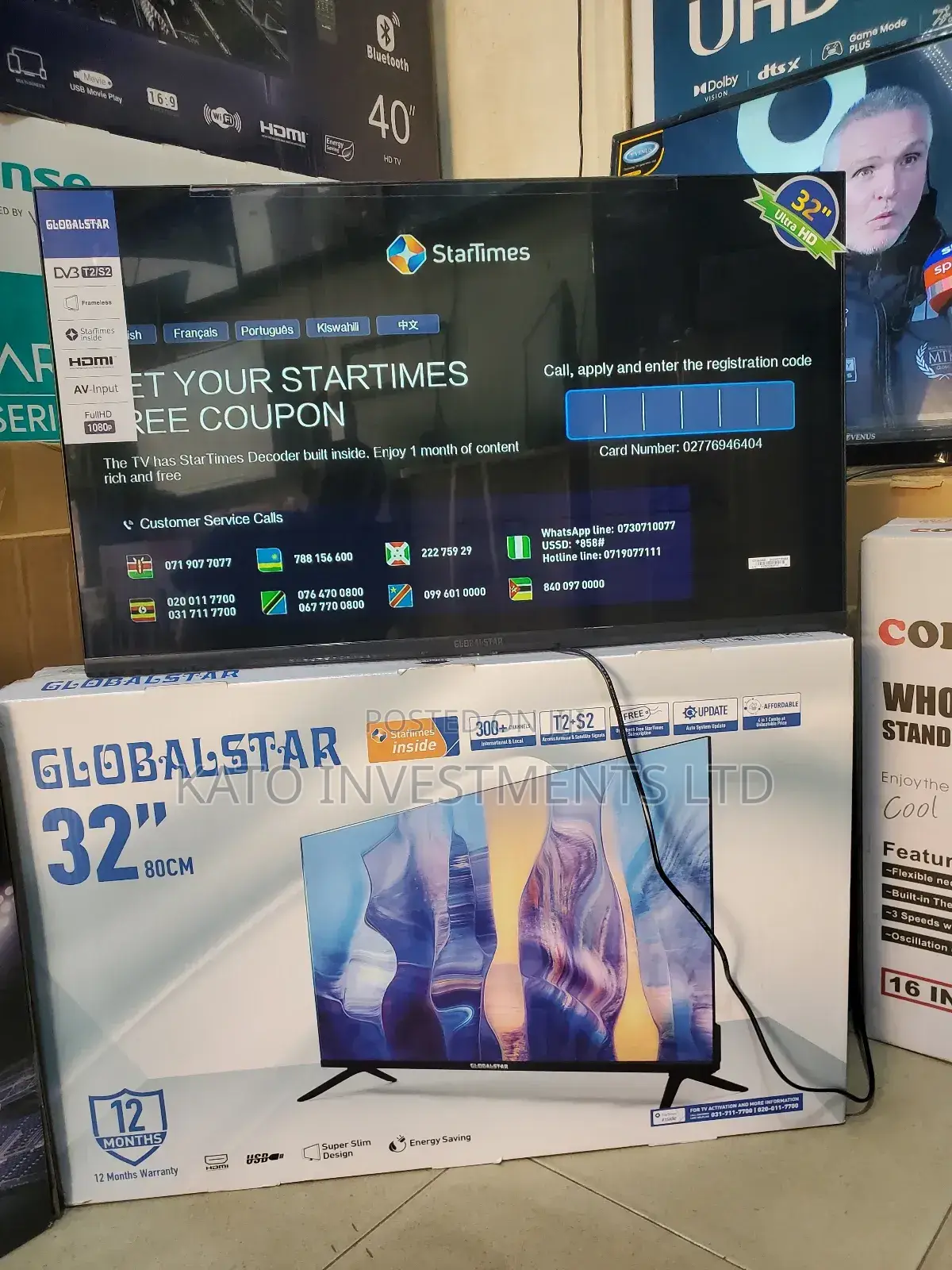 Globalstar Startimes 32 TV