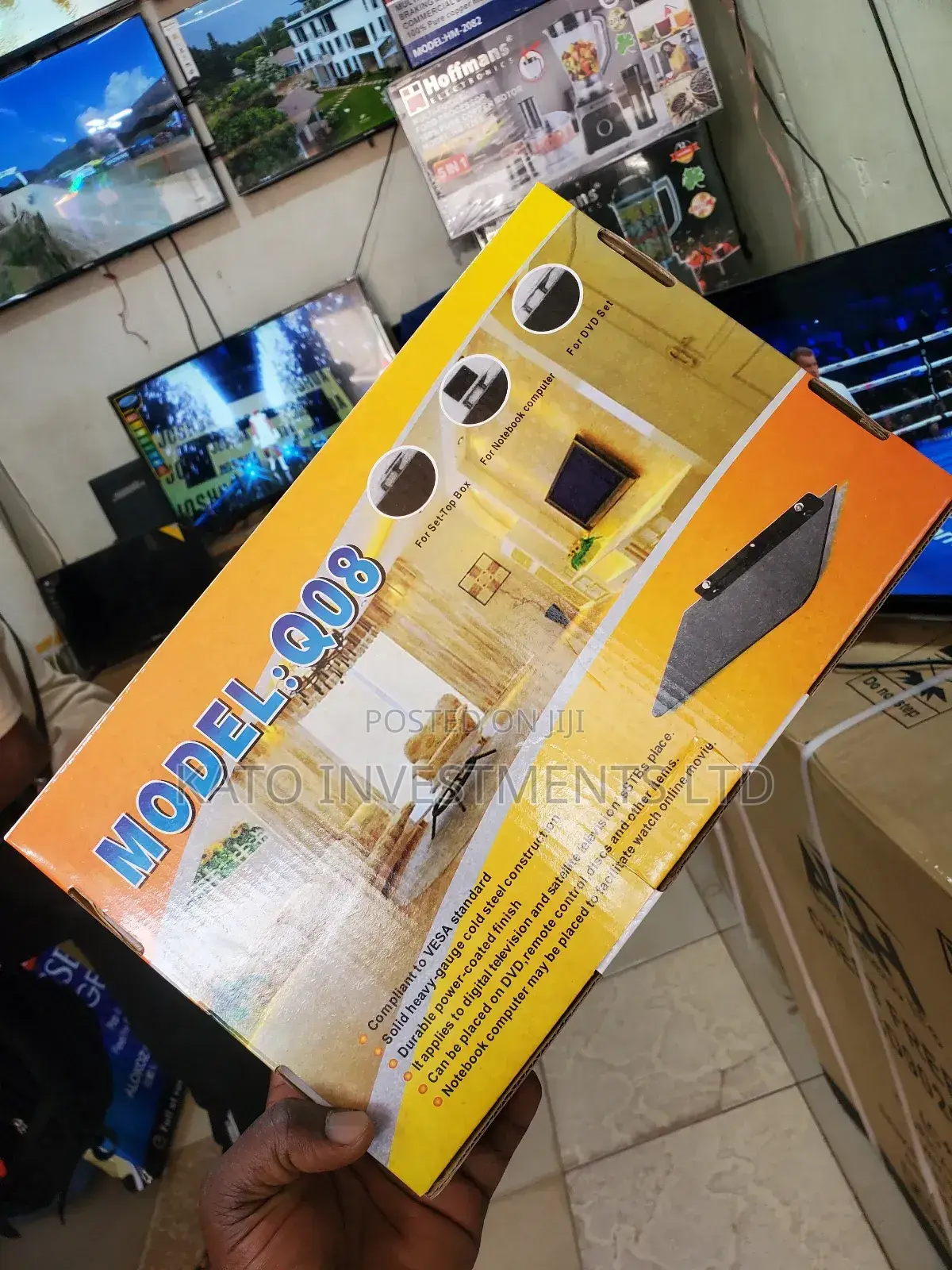 DVD or Decoder Holder/Mount