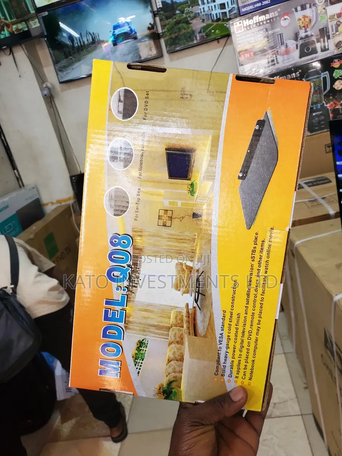 DVD or Decoder Holder/Mount