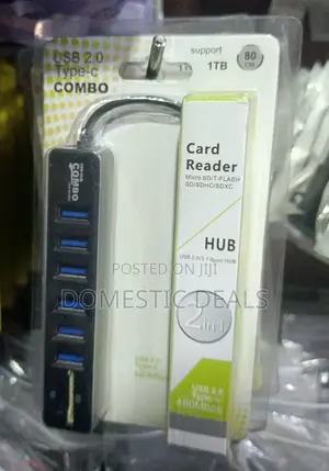 Multi USB Combo 2in1 Card Reader