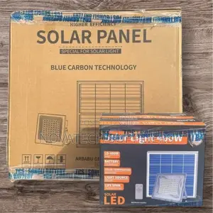 400W Wawa Blue Carbon Solar Flood Lights/ 10 Years Warranty.