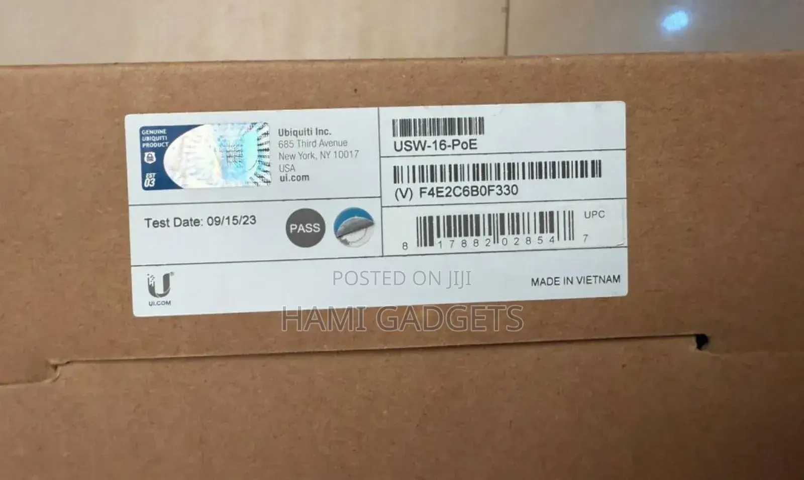 Unifi Usw 16poe Switch