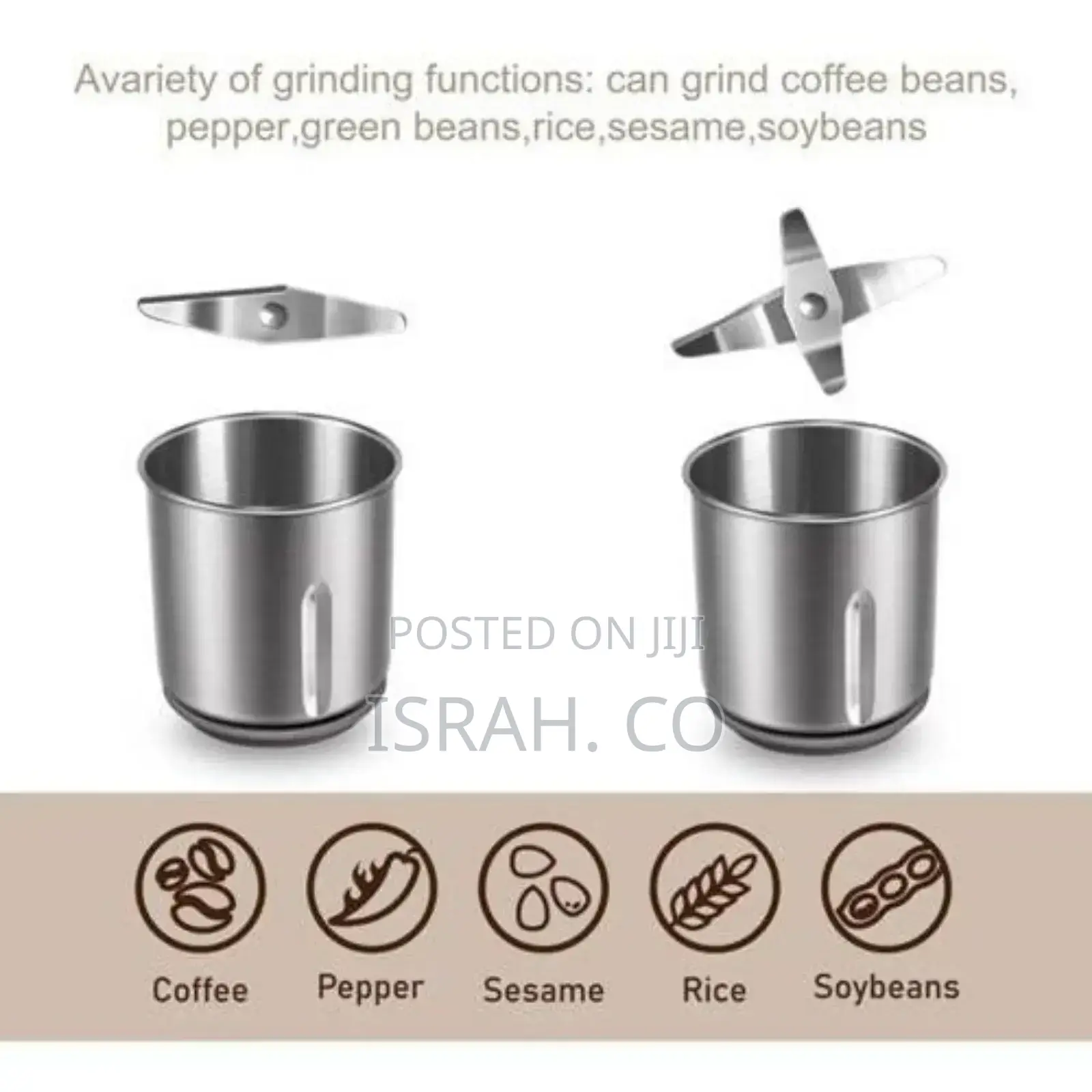 Sonifer 2 in 1 Electric Herbs Spice Coffee Grinder