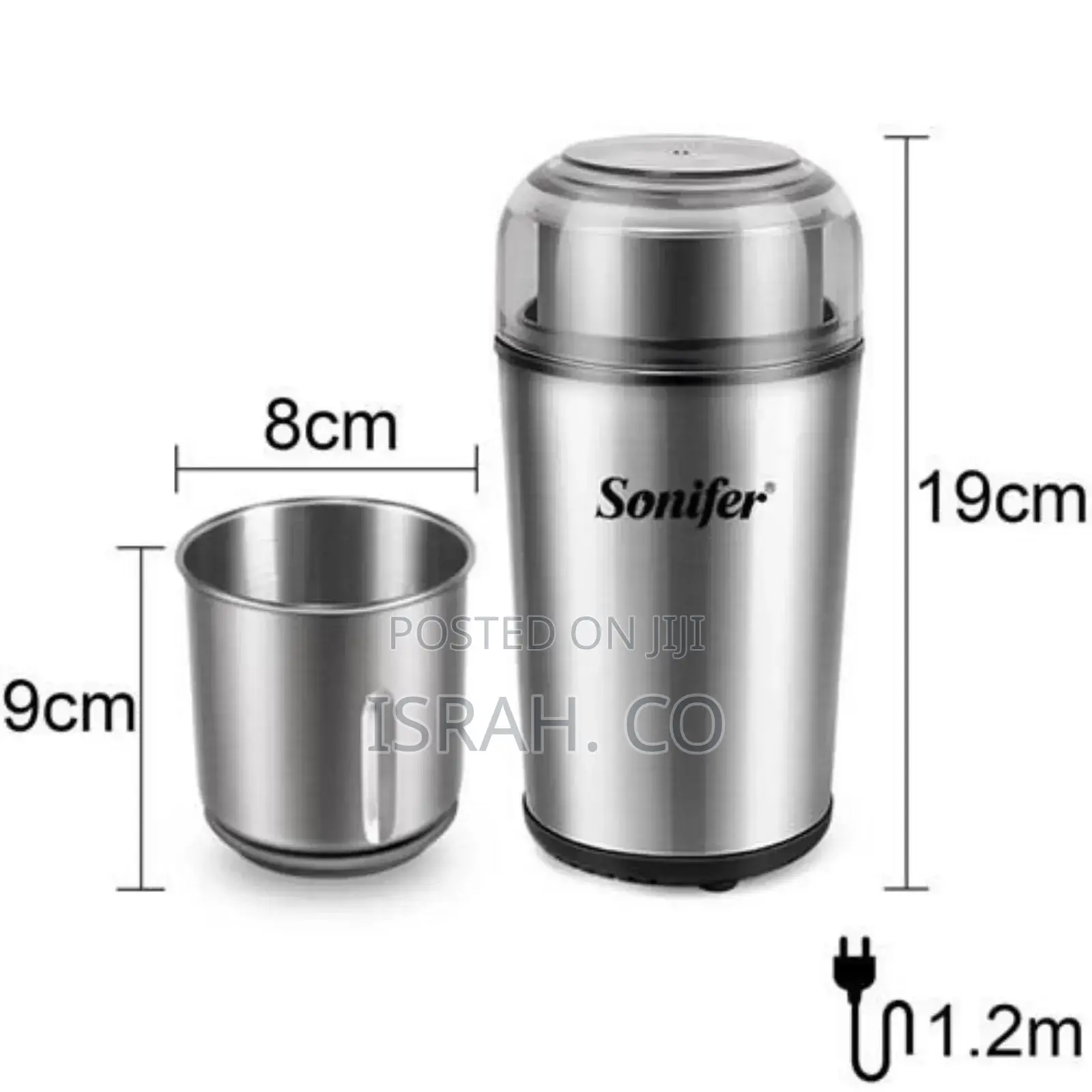 Sonifer 2 in 1 Electric Herbs Spice Coffee Grinder
