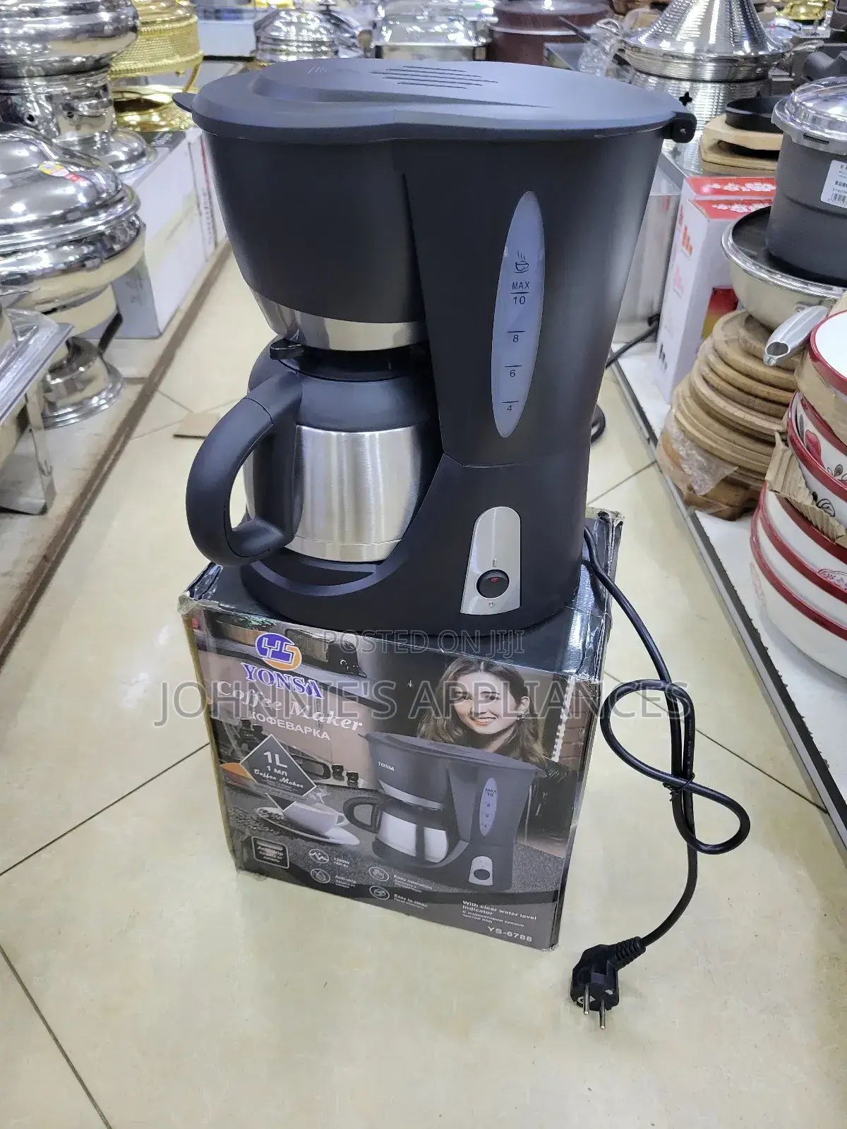 Yonsa Electric Coffee Maker Machine