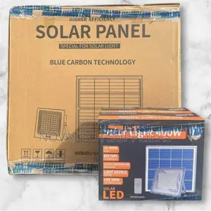 400w Blue Carbon Wawa Solar Flood Lights Knox