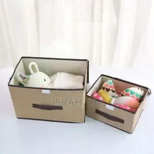 Fabric Foldable Storage Boxes Clothes Socks