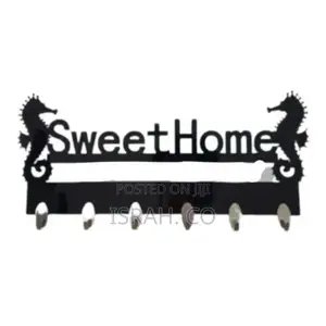 Wall Mounted Decorative Key Holder Coat Hanger Storage