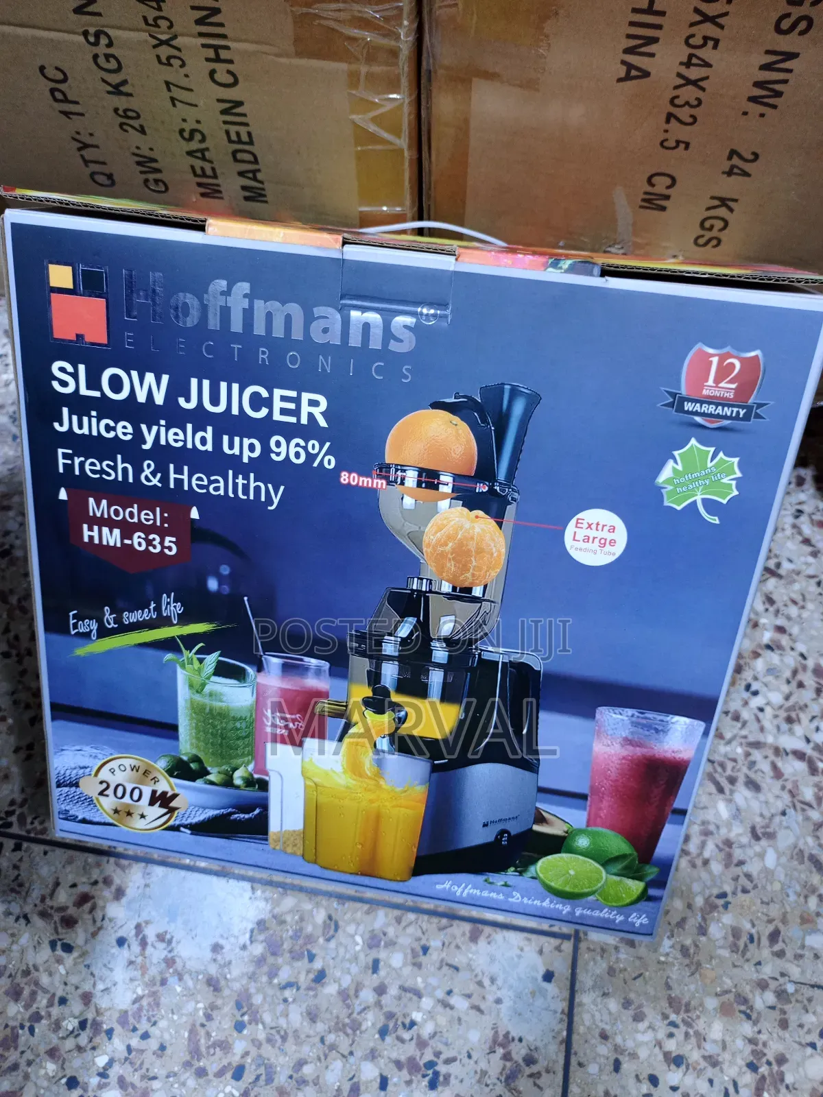 Hoffman Electric Slow Juicer (HM-635)