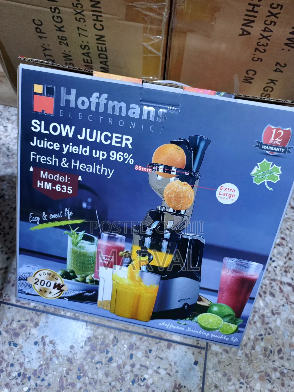 Hoffman Electric Slow Juicer (HM-635)
