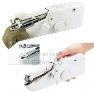 Mini Handheld Hini Quick Stitch Sewing Machine - White