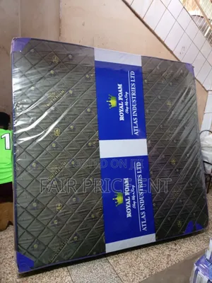 Royal Foam High Density Mattress. 6*6*8inches.( Brown)
