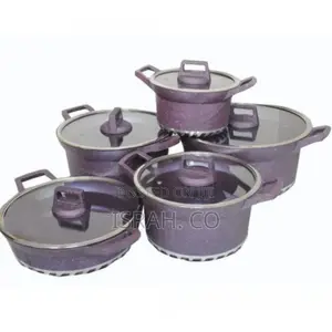 Dissini Regina 10 Pieces Granitenon-Stick Saucepans Cookware