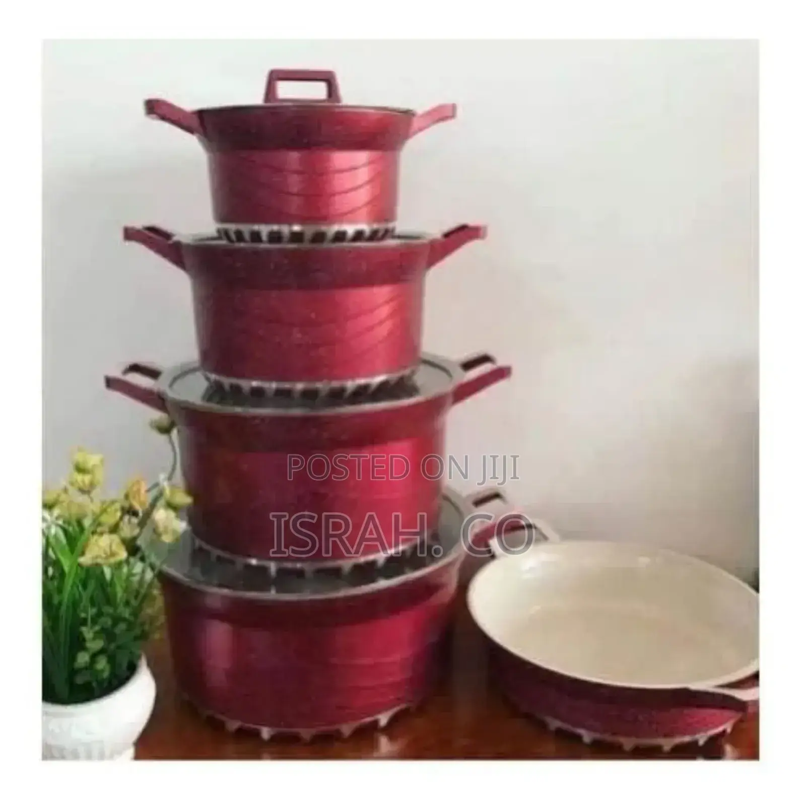 Granite Cookware Saucepans Multicoloured