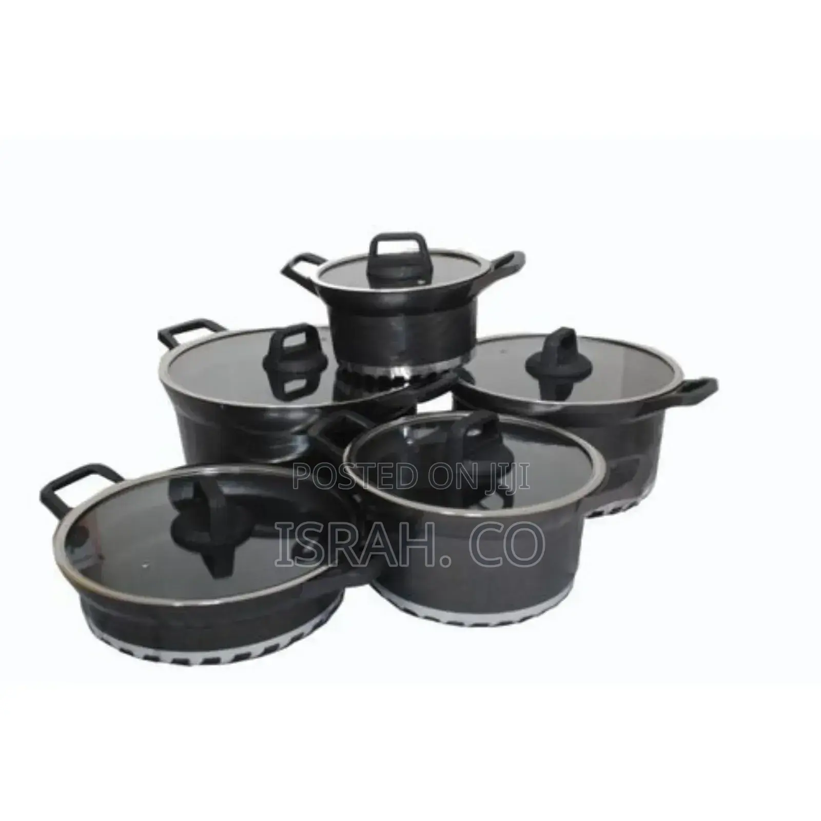 Granite Cookware Saucepans Multicoloured