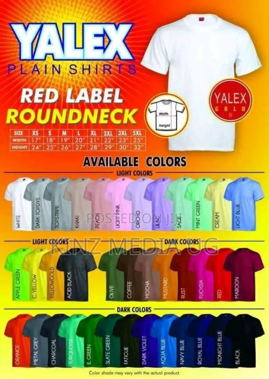 School Plain T-Shirts Wholesale