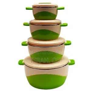 4 Pieces Insulatedhot Pot Dishes Food Container Casseroles -