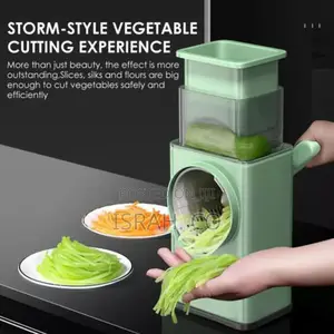 Stainlesssteel Multi-Function Vegetable Slicer Cutter Rotary