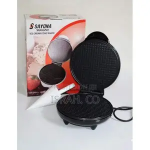 Electric Waffle, Ice Cream Cone Maker, Egg Rolls Baking Pan