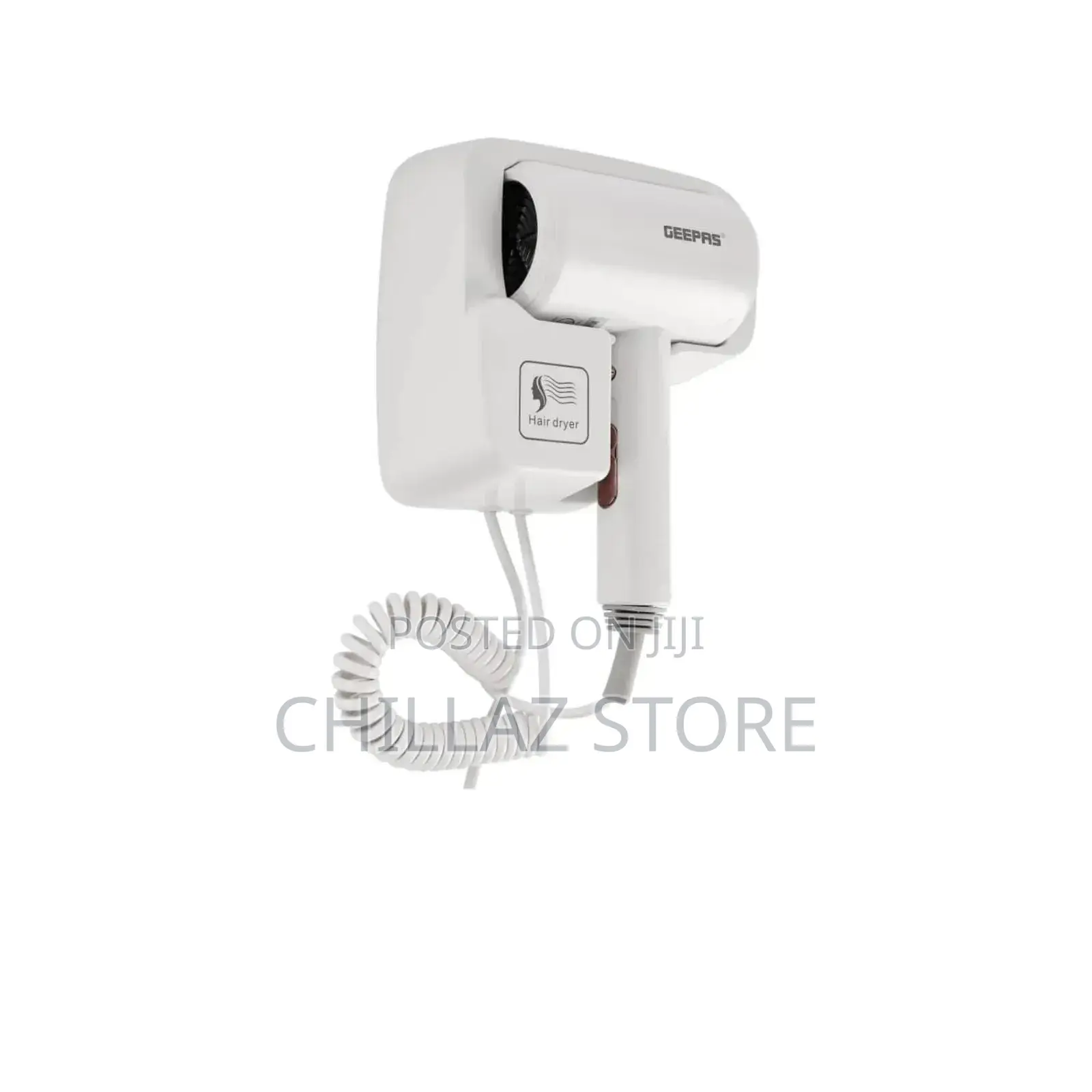 Geepas 1200w Wall Mounted Hair Dryer.