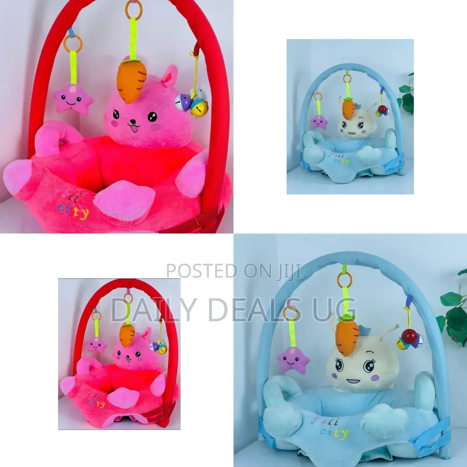 Baby Teddy Car Seat Support