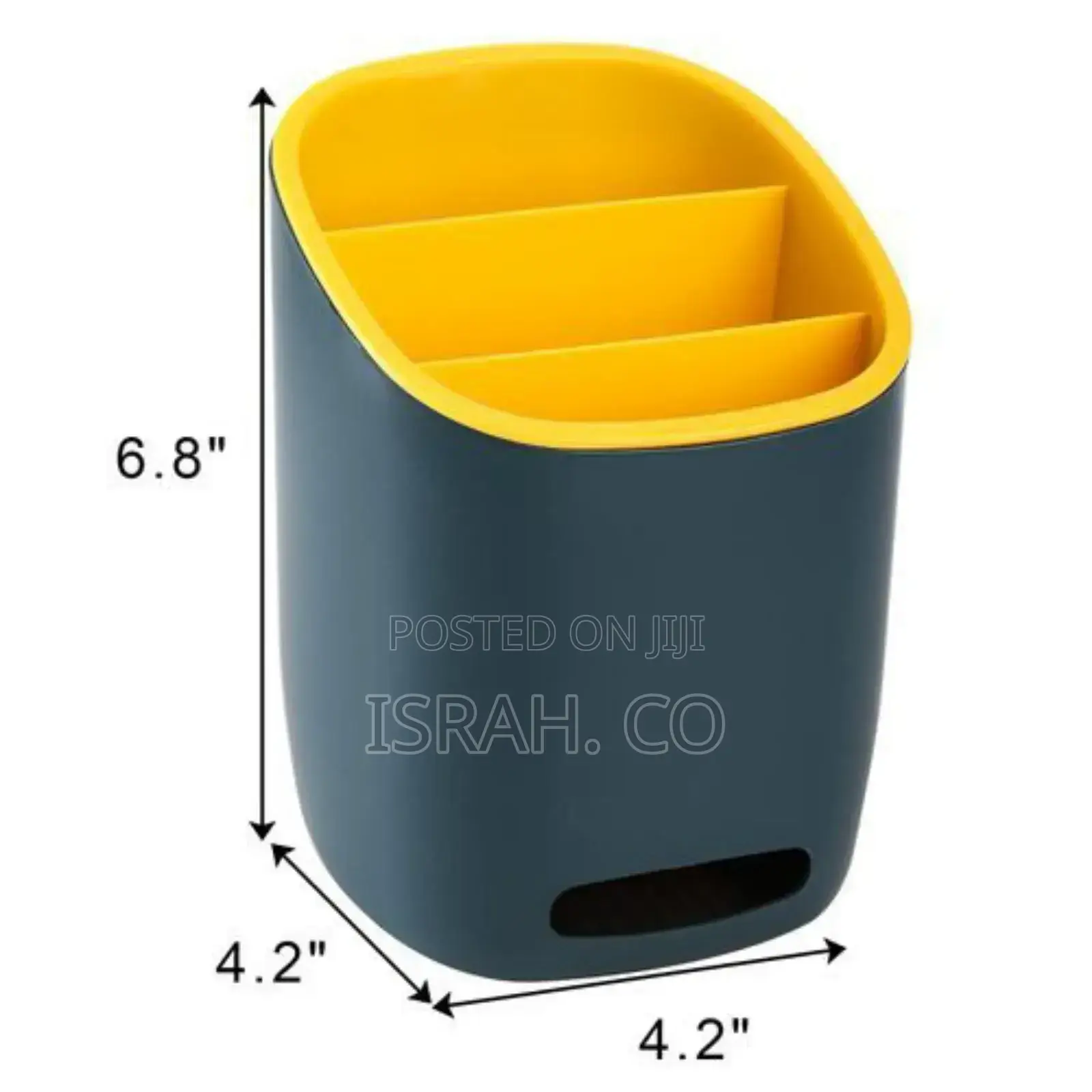 Plastic Kitchen Utensil Holder Cultery Drainer Caddy,